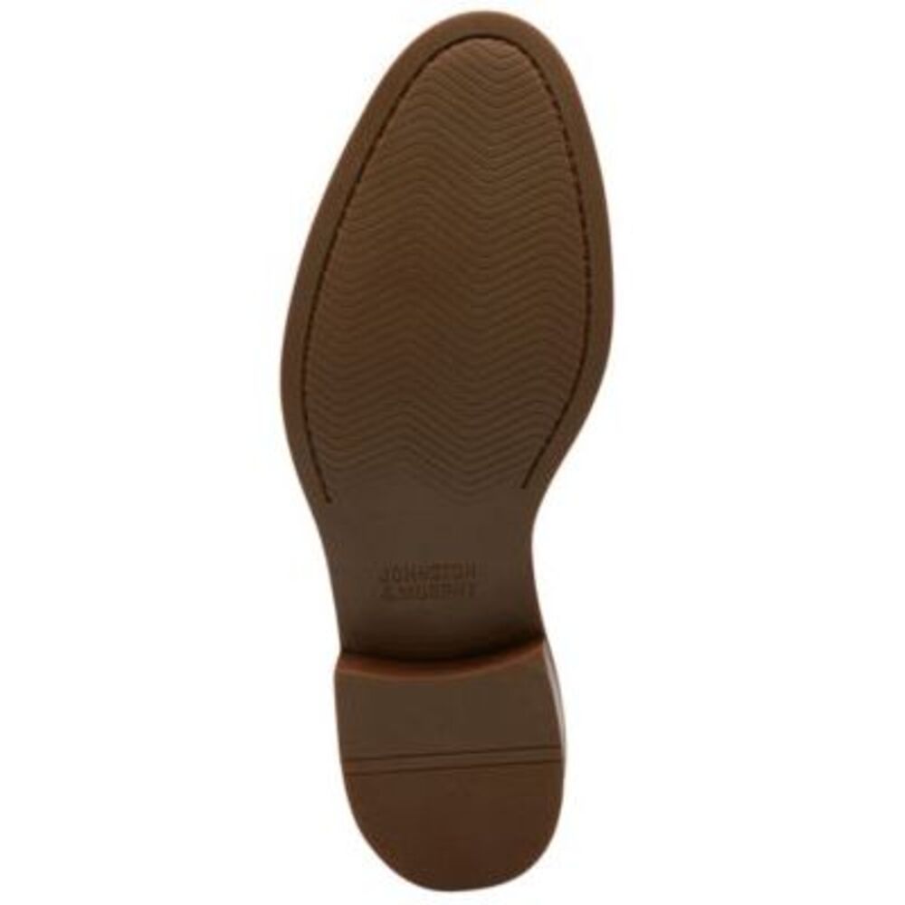 JOHNSTON & MURPHY Mens Brown Danby Round Toe Block Heel Suede Boots Shoes 8.5 M - Picture 4 of 4